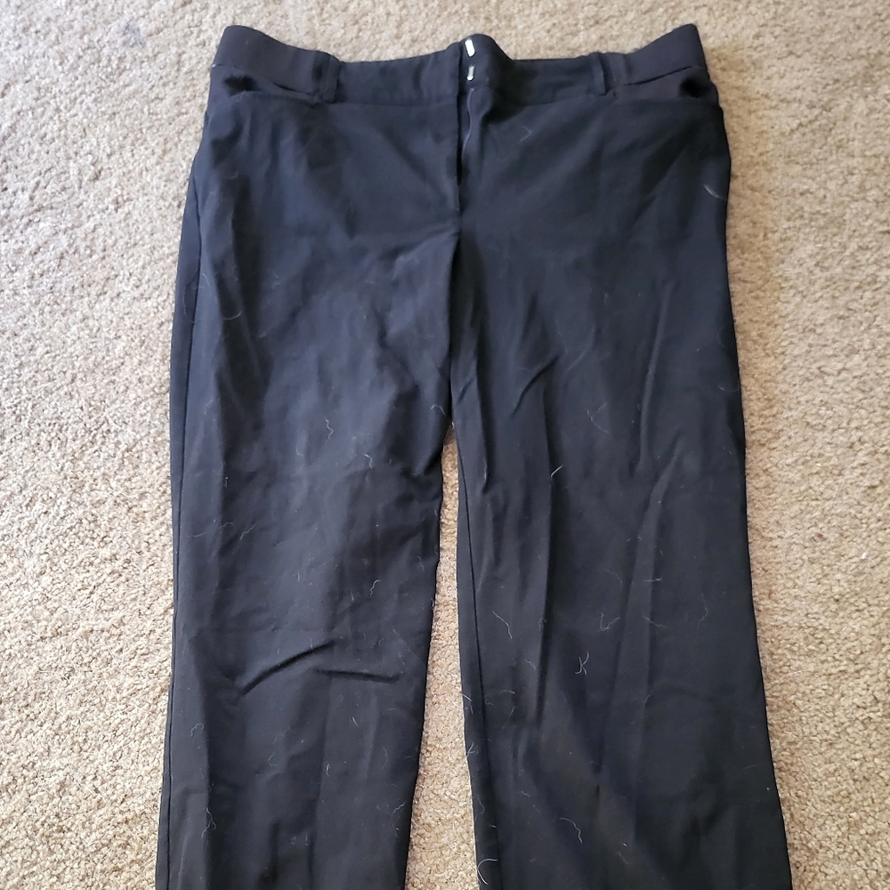 Briggs New York hostess style pants, black